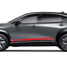 Sides Stripes Graphics Decal Kit for Nissan ARIYA 4
 3