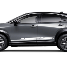 Sides Racing Stripes Graphics Decal Kit for Nissan ARIYA
 2