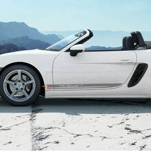 Porsche 718 Cayman Boxster T Side Stripes Kit Decal Sticker
 2