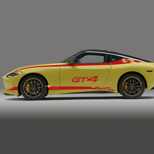 Nismo Side Checkered Stripe Decal Full Kit for Nissan Z GT4
 5