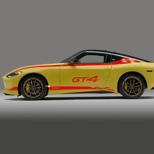 Nismo Side Checkered Stripe Decal Full Kit for Nissan Z GT4
 5