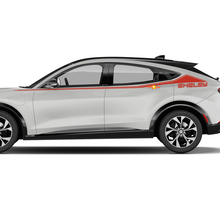 Pair Shelby Accent Stripes Side Door Decal vinyl stickers for Ford Mustang MACH-E
 2