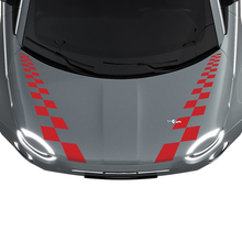 500 Dual Checkered Hood Stripe Decal Sticker Graphics for Fiat 500
 3