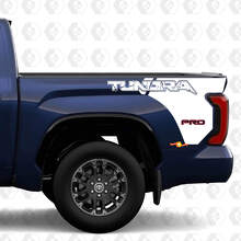 Tundra Lettering Bed Side Decal Sticker for Toyota Tundra TRD 2