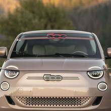 Front 500 Windscreen Decal Graphics for Fiat 500
 2