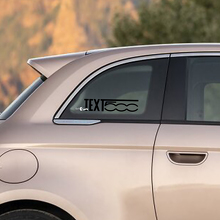 Side Window Decal Sticker Side Graphics for Fiat 500
 2