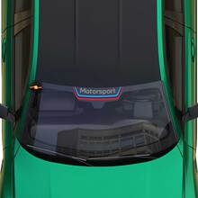 Motorsport M Stripes decal Windshield sticker suitable for BMW G series.
 2