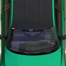 Motorsport M wings Stripes decal Windshield sticker suitable for BMW G series
 4