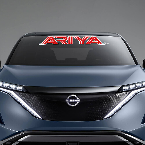 Windscreen ARIYA Graphics Decal Sticker for Nissan ARIYA
