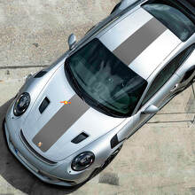 Porsche 991 GT2 RS GT2RS Central Hood Roof Decals Stickers Wrap Graphics
 2