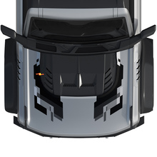 Hood Vinyl Decal Sticker Graphics Kit suitable for Ford Bronco Raptor Style
 2