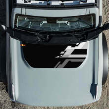 Hood Abstract Graphics Kit Vinyl Decal Sticker 2 for Musclecar horse power truck 2