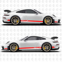 GT3 Stripes Side Decals Kit for Porsche 991 gt3
 2