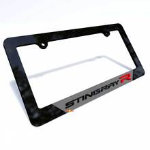Stingray R Vehicle License Plate Covers Frames Vehicle Decor for Chevrolet Corvette C8
 2