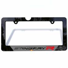 Stingray R Vehicle License Plate Covers Frames Vehicle Decor for Chevrolet Corvette C8
 3