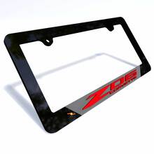 Z06 Vehicle License Plate Covers Frames Vehicle Decor for Chevrolet Corvette C8
 2