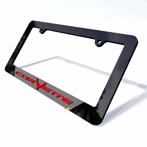 Corvette Vehicle License Plate Covers Frames Vehicle Decor for Chevrolet Corvette
 1