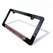 Vehicle License Plate Covers Frames Vehicle Decor for Chevrolet Corvette
 2
