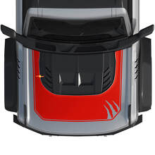 Hood Bronco Raptor claws Wrap Graphics Decal Sticker for Ford Bronco
 3