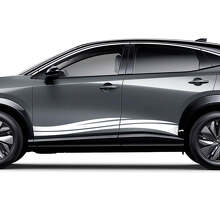 Sides Universal Wave Graphics Decal Kit for Nissan ARIYA
 2