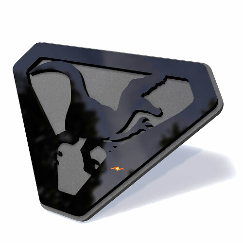 Raptor Fender Badges Tailgate Emblem 3D Badge
