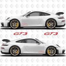 GT3 Logo Side Vinyl Decal for Porsche 911 GT3_3