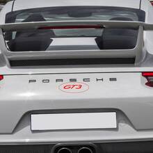 GT3 Decal Sticker Emblem for Rear and sides of Porsche 911 GT3
 4