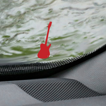 Guitar Jeep Wrangler Windshield Easter Egg Corner Decal - Custom Vinyl Graphic
 3