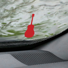 Guitar Jeep Wrangler Windshield Easter Egg Corner Decal - Custom Vinyl Graphic 2
 3