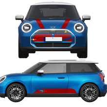 Hood and Side stripes Mini Cooper Vinyl graphics decal Sticker for Mini Cooper S F65
 3