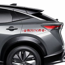 Sides Checkered Stripes Racing Graphics Decal Kit for Nissan ARIYA
 3