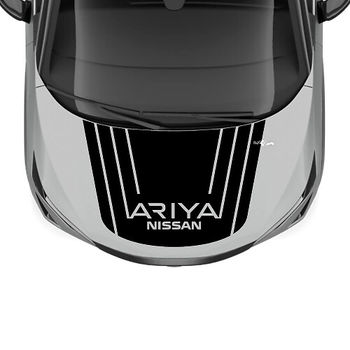Hood Racing Graphics Decal for Nissan ARIYA
