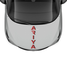 Hood Dual Colors Stripe Racing Graphics Decal for Nissan ARIYA
 3