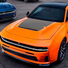 Sixpack Hood Wrap Vinyl Decal for Dodge Charger Daytona_2