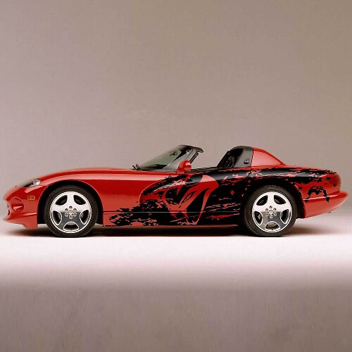 Viper Splash Style Side Vinyl Decal Sticker for Dodge Viper