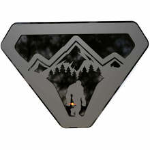 Mountain Sasquatch Bigfoot 3D Fender Badge Emblem_4