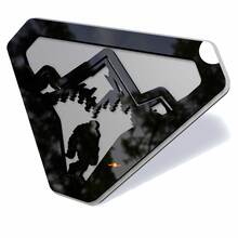 Mountains Sasquatch Bigfoot Yeti Fender Badges Tailgate Emblem 3D Badge
 4