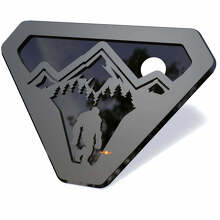 Mountain Sasquatch Bigfoot 3D Fender Badge Emblem_5