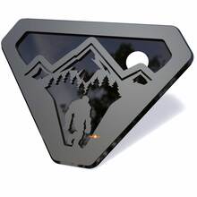 Mountains Sasquatch Bigfoot Yeti Fender Badges Tailgate Emblem 3D Badge
 6