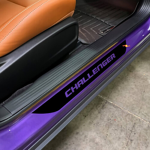 Dodge Challenger Vinyl Door Sill Decals
