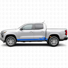 Mountain Range Door & Rocker Panel Vinyl Stripes for Chevrolet Colorado 3rd Gen 2023-2026_5