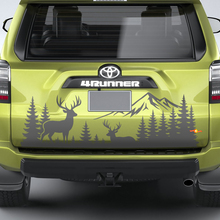 Mountains Forest Moose Deer Vinyl Decal Kit Sticker for Toyota 4Runner
 2