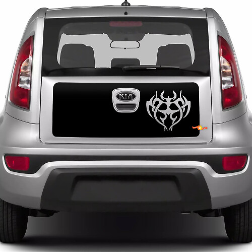 Rear Trunk Vinyl Wrap Decal Sticker for Kia Soul 2
