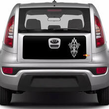 Rear Trunk Vinyl Wrap Decal Sticker for Kia Soul 2
 2