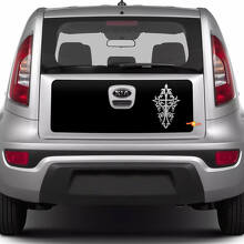 Rear Boot Vinyl Wrap Decal Sticker Graphic 3 for Kia Soul 2