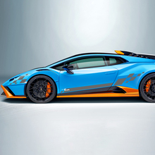 Checkered Flag Side Vinyl Decal Sticker Graphics for Lamborghini STO
 2