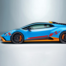 Checkered Flag Side Vinyl Decal Sticker Graphics for Lamborghini STO
 3