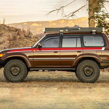 Side Retro Vintage Graphics Stripes for Toyota Land Cruiser 80 Series
 3