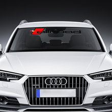 Vinyl Decals Graphic Stickers windscreen Audi Allroad Banner Racing
 2