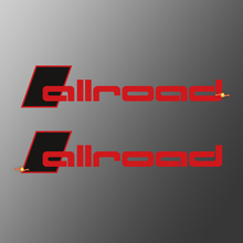 Caliper Audi Allroad Decal Side Doors Stickers Decals
 2